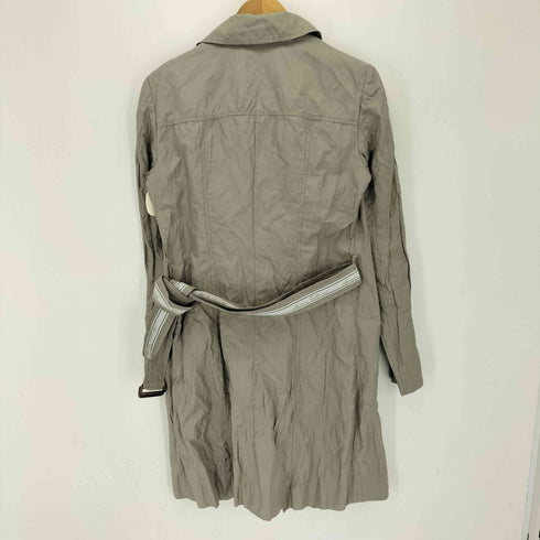 アルマーニコレツィオーニ ARMANI COLLEZIONI ベルト付きトレンチコート レディース 42