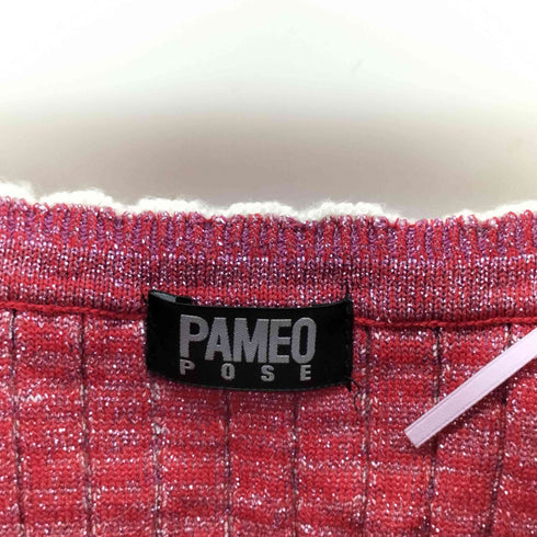 パメオポーズ Pameo Pose ニットビスチェ レディース FREE
