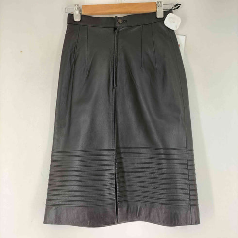 ラムレザースカート レディース 9