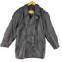 frensham レザー ダブル テーラードコート メンズ import:M