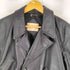 frensham レザー ダブル テーラードコート メンズ import:M
