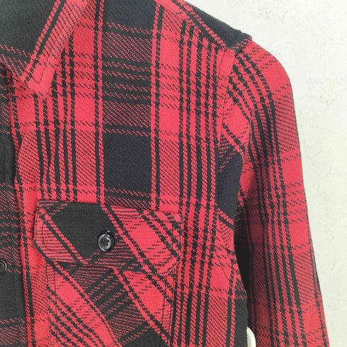 アヴィレックス AVIREX FORT RILEY NEL CHECK SHIRT フォート ライリー ネル チェック シャツ レディース JPN:S