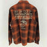 アヴィレックス AVIREX L/S CHECK SHIRT USMC ロングスリーブ チェック シャツ ユーエスエムシー メンズ JPN:L
