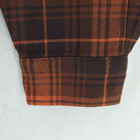 アヴィレックス AVIREX L/S CHECK SHIRT USMC ロングスリーブ チェック シャツ ユーエスエムシー メンズ JPN:L