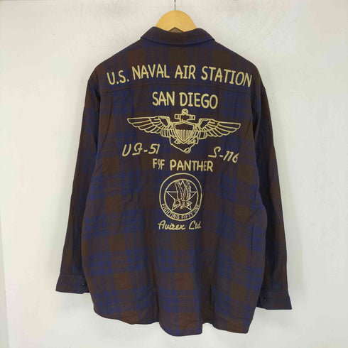 アヴィレックス AVIREX NAVAL LIGHT NELL SHIRT メンズ
