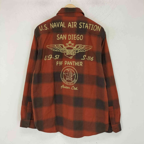 アヴィレックス AVIREX NAVAL LIGHT NELL SHIRT メンズ JPN:L