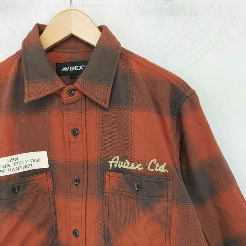 アヴィレックス AVIREX NAVAL LIGHT NELL SHIRT メンズ JPN:L