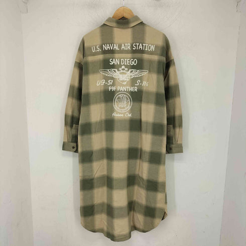 アヴィレックスベル AVIREX Belle CHECK SHIRT ONE PIECE レディース FREE