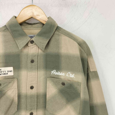 アヴィレックスベル AVIREX Belle CHECK SHIRT ONE PIECE レディース FREE