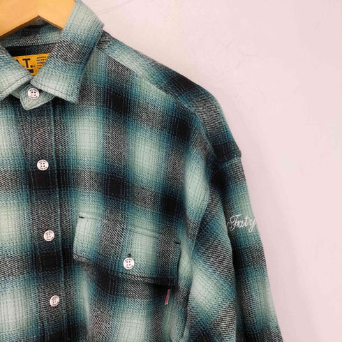 エフエーティー FAT MAC SHADE - L/S ネルシャツ メンズ