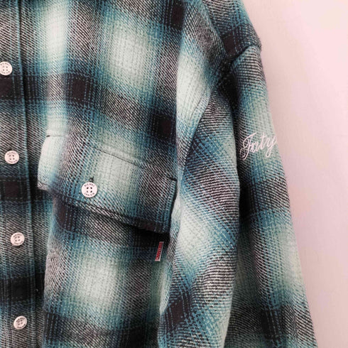 エフエーティー FAT MAC SHADE - L/S ネルシャツ メンズ