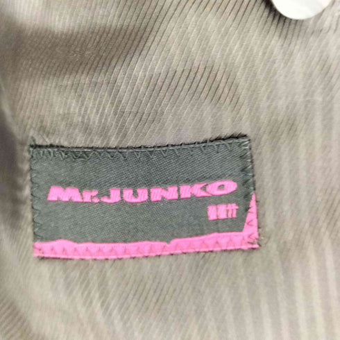 ミスタージュンコ Mr.JUNKO グレンチェック 2Bテーラードジャケット スラックス セットアップ メンズ 165
