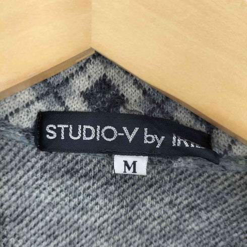 STUDIO-V by IRIE アーガイル ウールチェスターコート レディース JPN:M