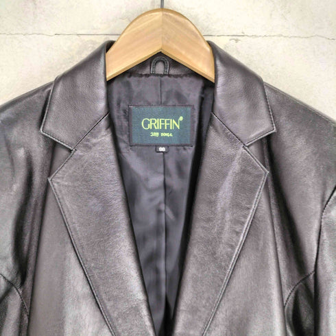 グリフィン GRIFFIN レザーテーラードジャケット レディース 88