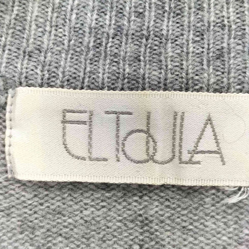 ELTOULA カシミヤ100% モックネックニット レディース