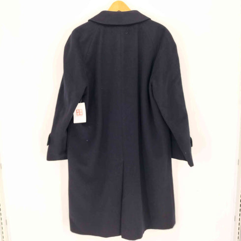 カシミヤ CASHMERE カシミヤ100% 比翼ステンカラーコート メンズ JPN:S