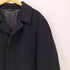 カシミヤ CASHMERE カシミヤ100% 比翼ステンカラーコート メンズ JPN:S