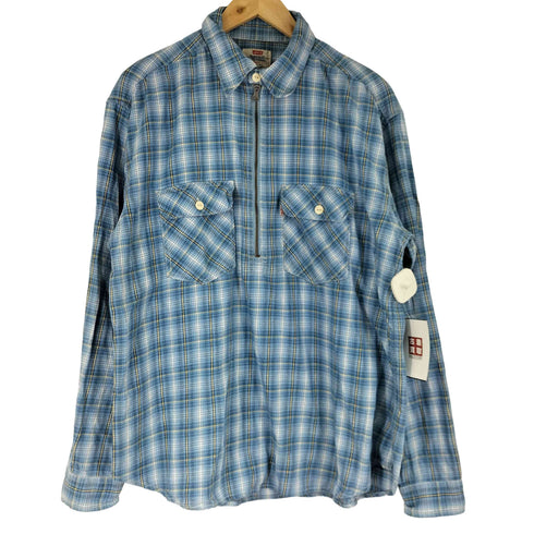 リーバイス Levis ハーフジップ プルオーバーシャツ メンズ L