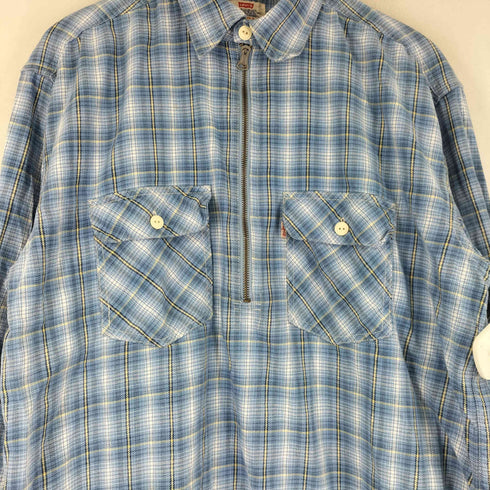 リーバイス Levis ハーフジップ プルオーバーシャツ メンズ L