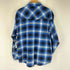 rafu Western shirt ダメージ加工 長袖チェックフランネルシャツ メンズ JPN:M