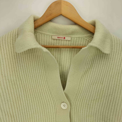 バッカ BACCA 23AW ウールカシミヤリブニットカーディガン レディース JPN:S