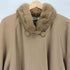 ムーンバット MOONBAT TISSCRIO cashmere ファーカラー カシミヤ100% ロングコート レディース