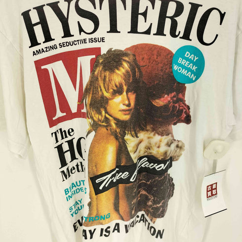 ヒステリックグラマー HYSTERIC GLAMOUR TRUE FLAVOR プリント Tシャツ メンズ JPN:S