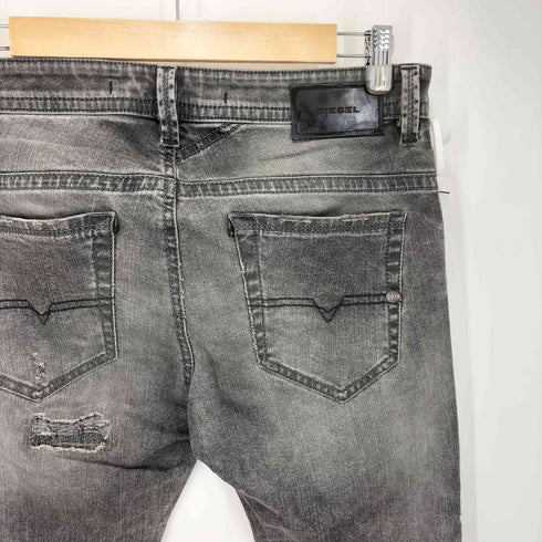 ディーゼル DIESEL THAVAR SILIM SKINNY ダメージ加工 スリム スキニー デニム パンツ メンズ W28 L32