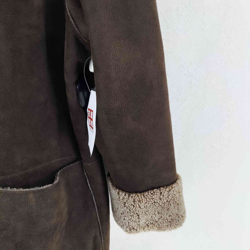 ミラショーン mila schon Shearling社 リアルムートンコート イタリア製 メンズ EUR:50