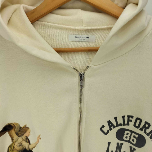 フリークスストア FREAKS STORE 26SS ペインティング ジップパーカー レディース FREE