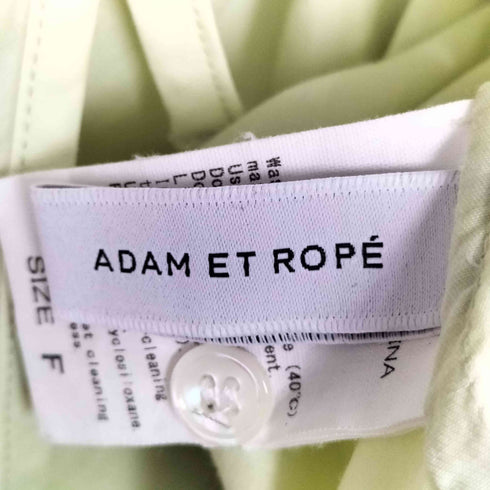 アダムエロペ Adam et Rope 【サステナブル】リボンブラウス レディース FREE