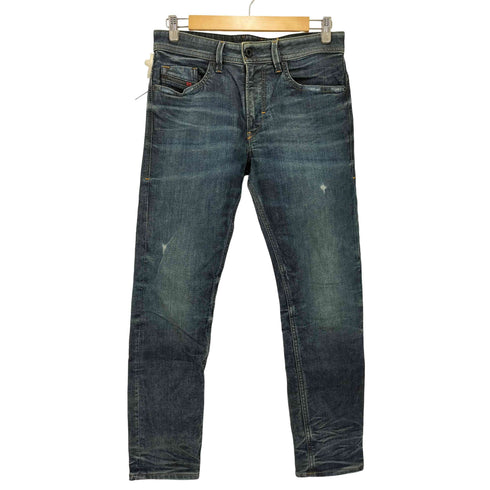 ディーゼル DIESEL THOMMER-T ウォッシュ ダメージ スキニー デニム パンツ メンズ W30