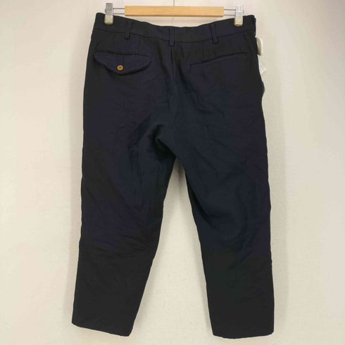 コムデギャルソンオムプリュス COMME des GARCONS HOMME PLUS 11SS The Skull of Life期 ポリエステル縮絨 七分丈 スラックスパンツ メンズ XS