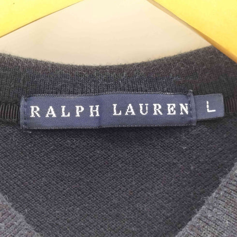 ラルフローレン RALPH LAUREN エンブレム刺繍 S/S ポロシャツ レディース import:L