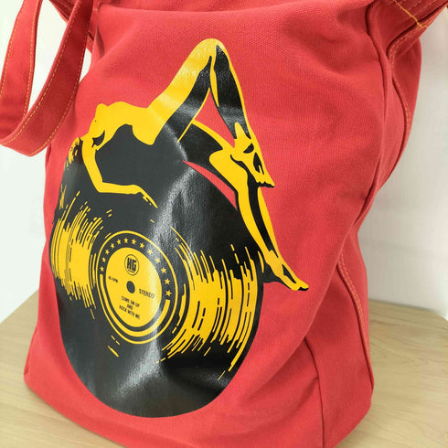 ヒステリックグラマー HYSTERIC GLAMOUR VINYL WOMAN 2WAYトート メンズ