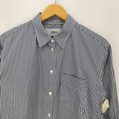 コウガ KOWGA OVER SHIRT STRIPE レディース JPN:M