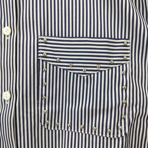 コウガ KOWGA OVER SHIRT STRIPE レディース JPN:M