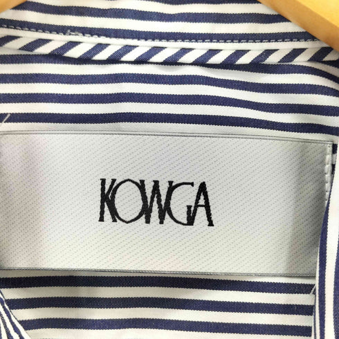 コウガ KOWGA OVER SHIRT STRIPE レディース JPN:M