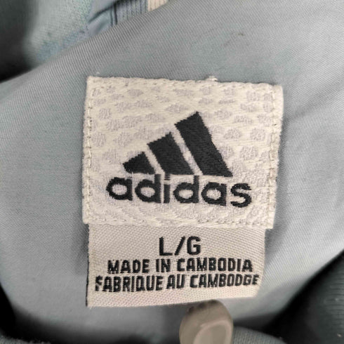 アディダス adidas ハーフジップ ナイロン プルオーバー メンズ JPN:L