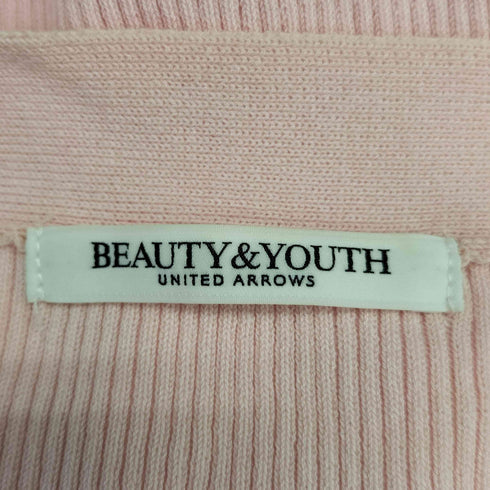 ビューティーアンドユースユナイテッドアローズ BEAUTY & YOUTH UNITED ARROWS ハイツイストリブ Vネックカーディガン -ウォッシャブル- レディース FREE