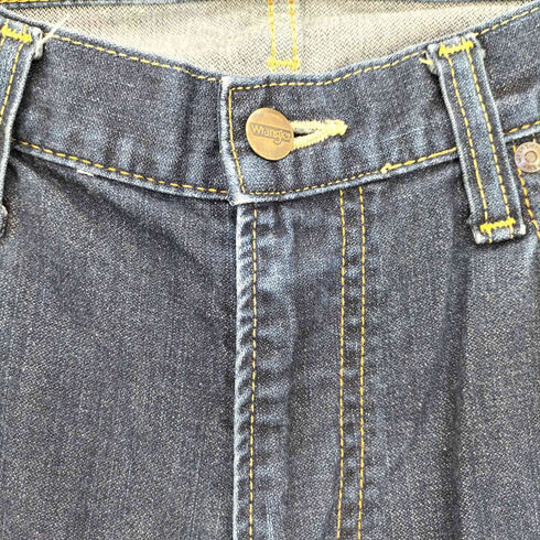 ラングラー Wrangler インディゴ ジップフライ デニムパンツ メンズ 34