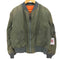 アルファインダストリーズ ALPHA INDUSTRIES 80-90s USA製 リバーシブル MA-1 フライトジャケット メンズ import:L