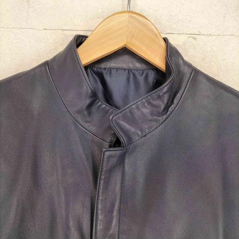 レザーマオカラージャケット メンズ