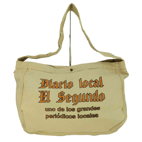 Diario local El Segundo プリント キャンバス ニュースペーパーバック Diario local El Segundo メンズ