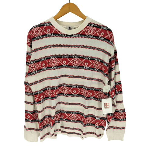 ヒステリックグラマー HYSTERIC GLAMOUR 19AW ガール ネイティブ 刺繍 L/S クルーネック Tシャツ メンズ JPN:M