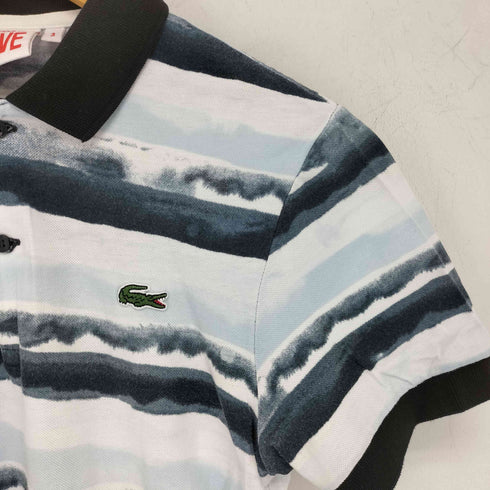 ラコステライブ Lacoste Live 水彩デザインポロシャツ メンズ JPN:3