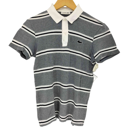 ラコステ LACOSTE ボーダーポロシャツ メンズ JPN:2