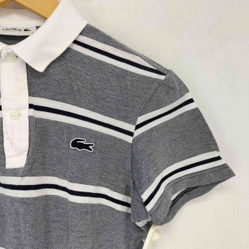 ラコステ LACOSTE ボーダーポロシャツ メンズ JPN:2