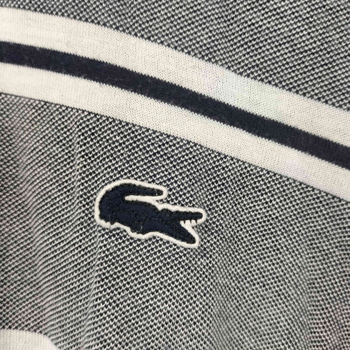 ラコステ LACOSTE ボーダーポロシャツ メンズ JPN:2