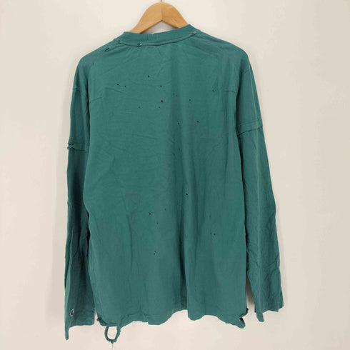 サンシー SUNSEA 22SS LAYERED DAMAGE LONG-T メンズ 2